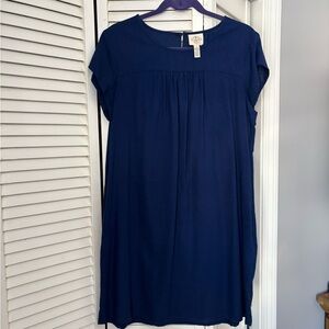 St. John's Bay Deep Blue Mini Dress